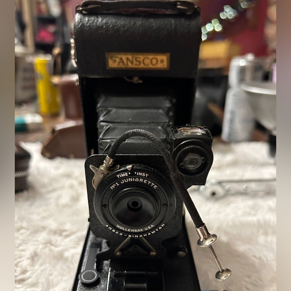Antique vintage cameras from Germany, Japan, Russia, and USA